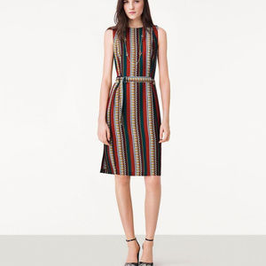 Tory Burch Oceano Eden Julia Striped Silk Dress